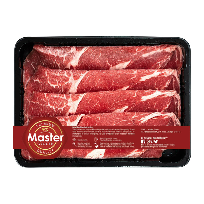 Master Grocer Australia Grassfed lamb shabu Shabu 250G - Chilled