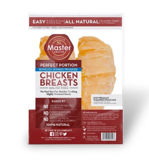 99% Fat Free Chicken Breast Skinless Strips 500g - Frozen