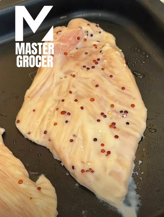 Master Grocer Fresh Marinated Chicken Breast – Tricolor Quinoa Flavour  (Pan-Fry / Air-Fry Ready)