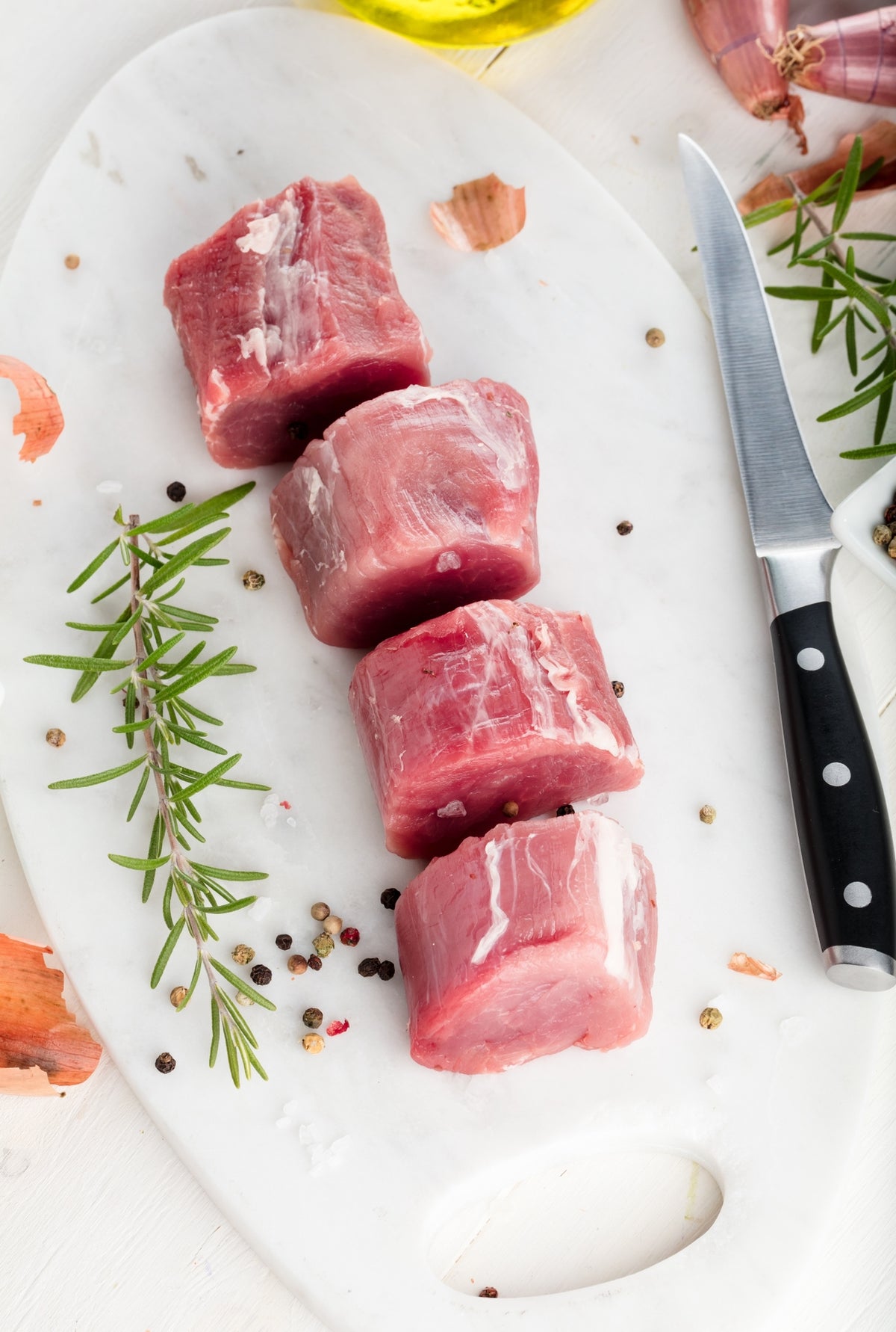 Pork Tenderloin Steak 4 pieces - Frozen — Master Grocers