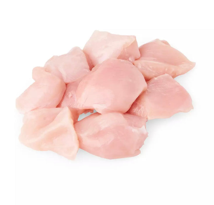 Chicken Breast Skinless Cube, 1kg - Frozen