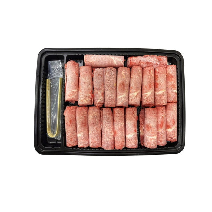Master Grocer Hotpot Sliced Black Angus Beef Chuck Rolled Shabu 250g - Frozen