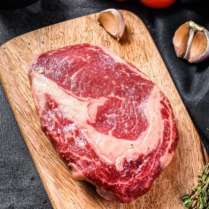Australia Black Angus Grainfed Ribeye 1pcs -  ChilledThick Cut 280g