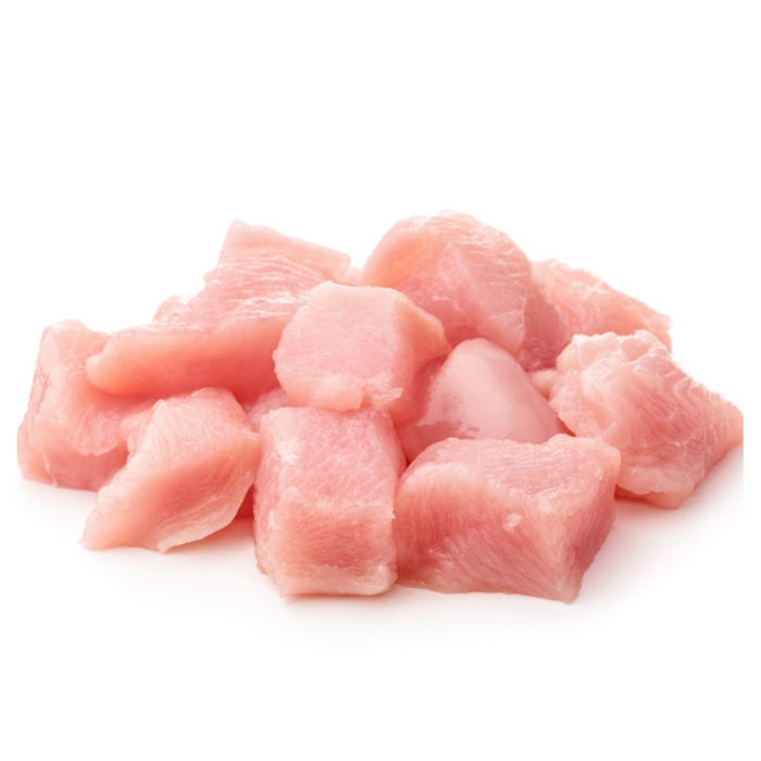 99% Fat Free Chicken Breast Skinless Cube 500g - Frozen