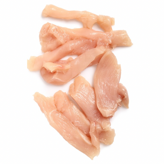 99% Fat Free Chicken Breast Skinless Strips 500g - Frozen