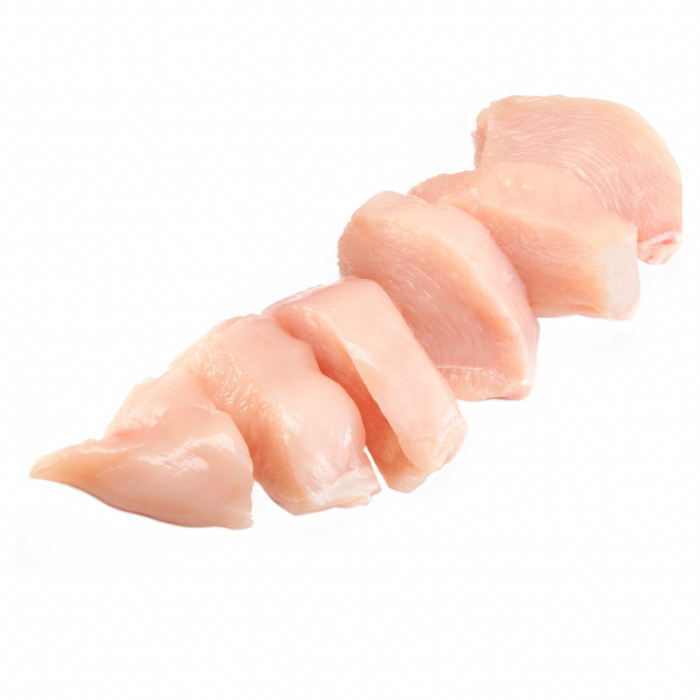 Chicken Breast Skinless Sliced 500g - Frozen