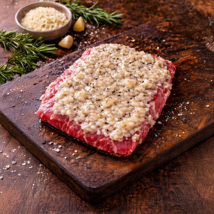 Master Grocer Japanese-Style Koji-Aged Grassfed Marinated Beef Flank Steak 200g - Chilled