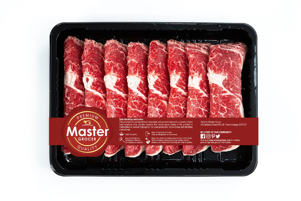 Master Grocer Beef Ribeye Sliced Korean BBQ Style 250g - Chilled