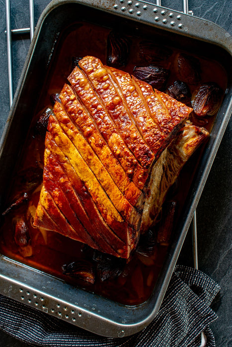 Master Grocer Pork Belly Skin On 1kg - Chilled