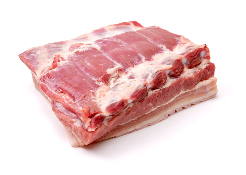 Master Grocer Pork Belly Skin On 1kg - Chilled
