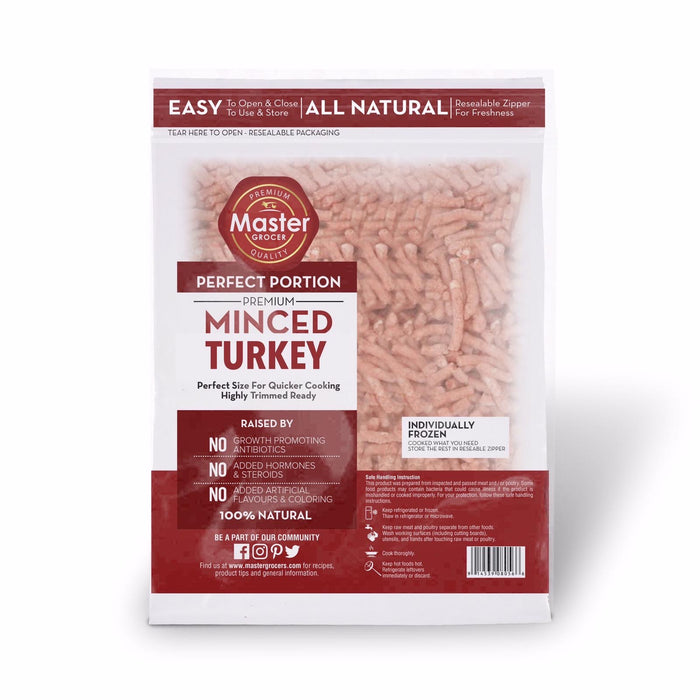 Minced Turkey Breast 500g - Frozen