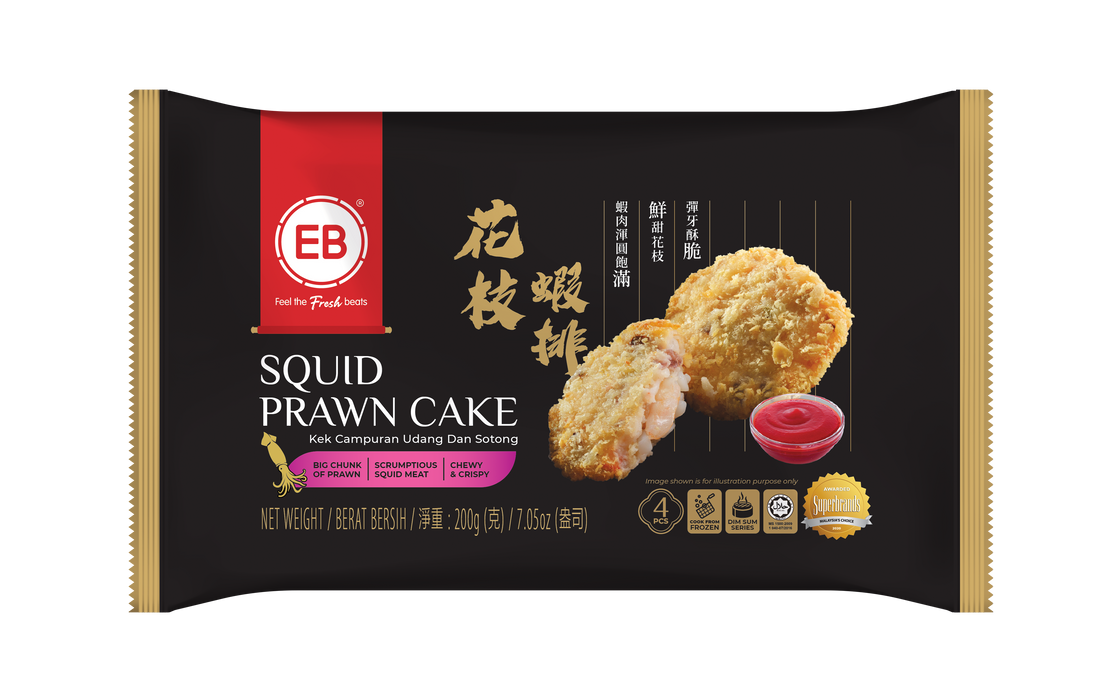 EB Squid Prawn Cake - Master Grocer