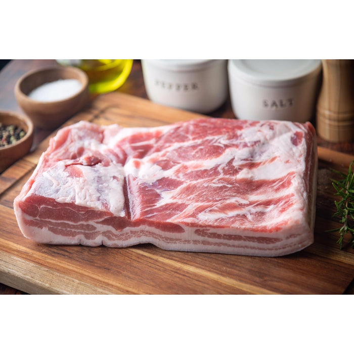 Pork Belly Skin On 1kg/pcs Frozen