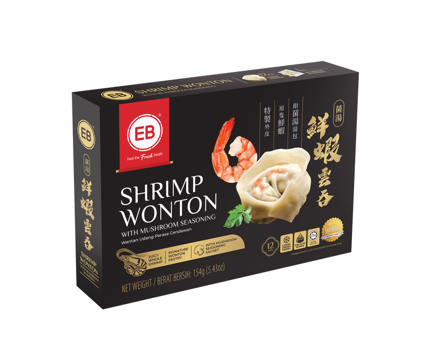 EB Shrimp Wonton with Mushroom Seasoning - Master Grocer