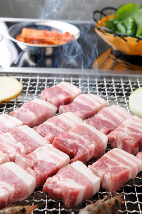 Signature Taste Pork Belly Sliced Korean BBQ Style - Frozen